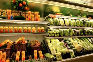 超市里的農副產品 從田園到餐桌的新鮮守護者